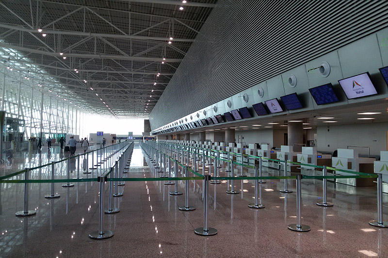 Inside Natal Airport