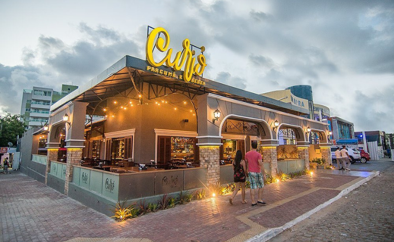 Outside view of Curió, a bar and restaurante in Natal